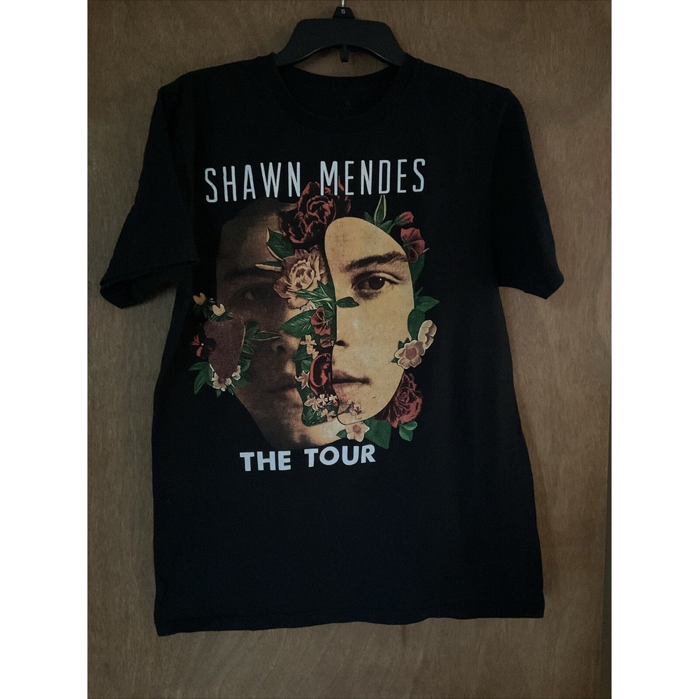 Shawn Mendes THE TOUR Band T Shirt Adult M Double Sided